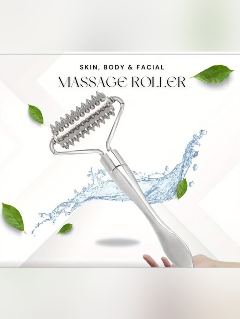 Handheld Acupuncture Roller, Manual Massage Tool for Neck, Arms, Legs, And Feet